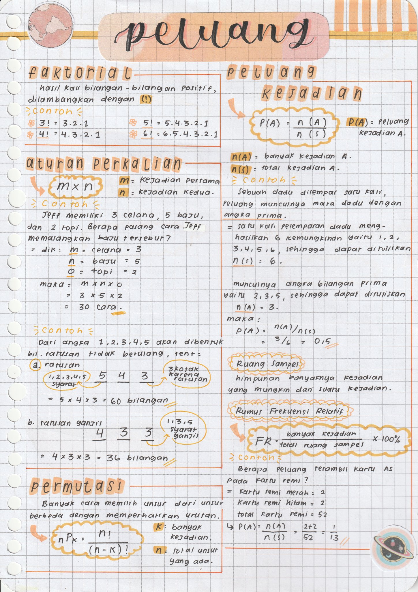 Peluang – Matematika Wajib Kelas 12