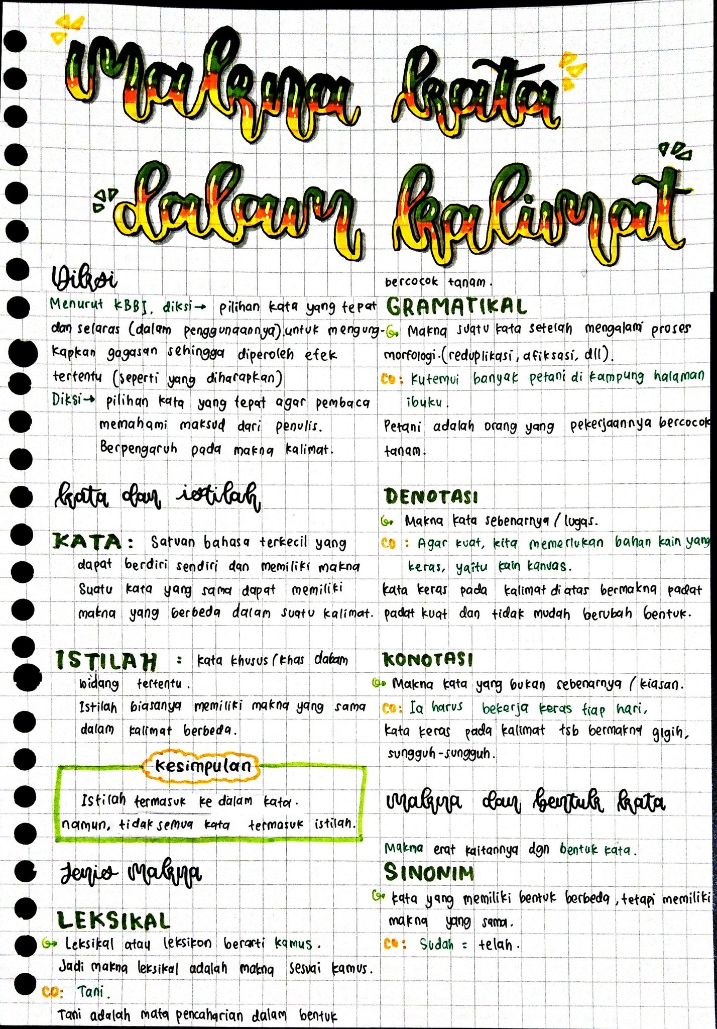 Makna Kata dalam Kalimat – UTBK PPU