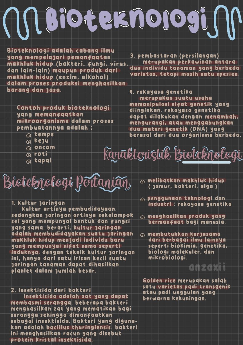 Bioteknologi – Ilmu Pengetahuan Alam Kelas 9