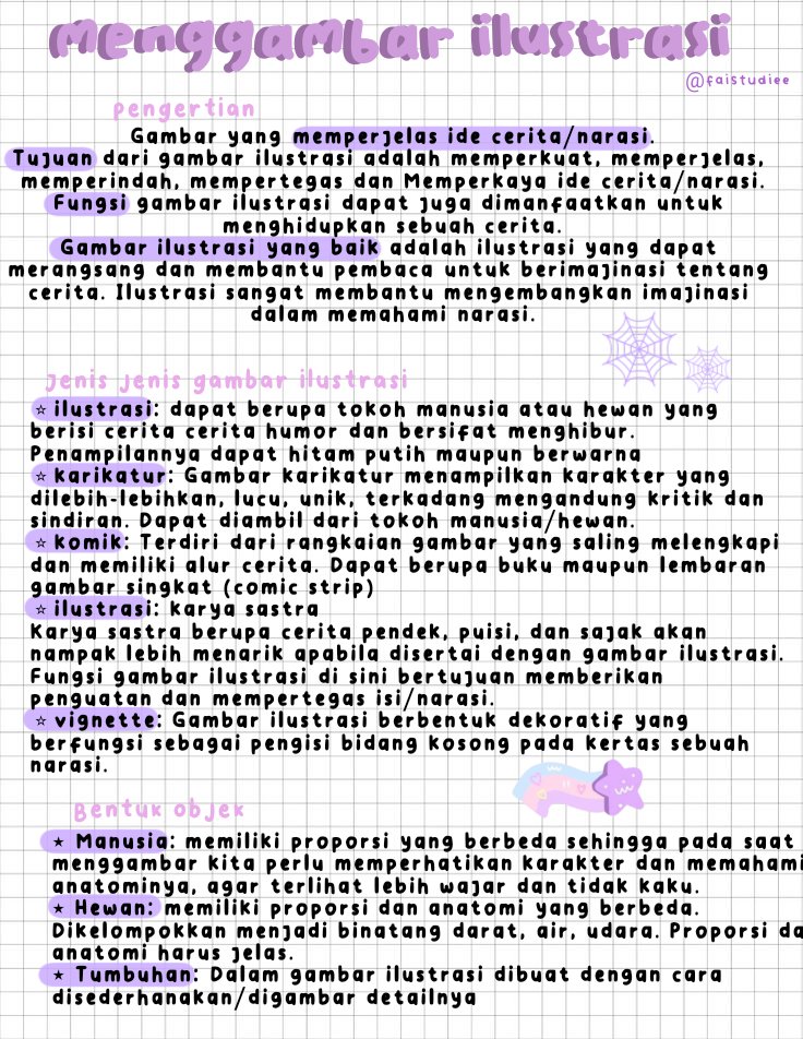 Menggambar Ilustrasi – SBK Kelas 8