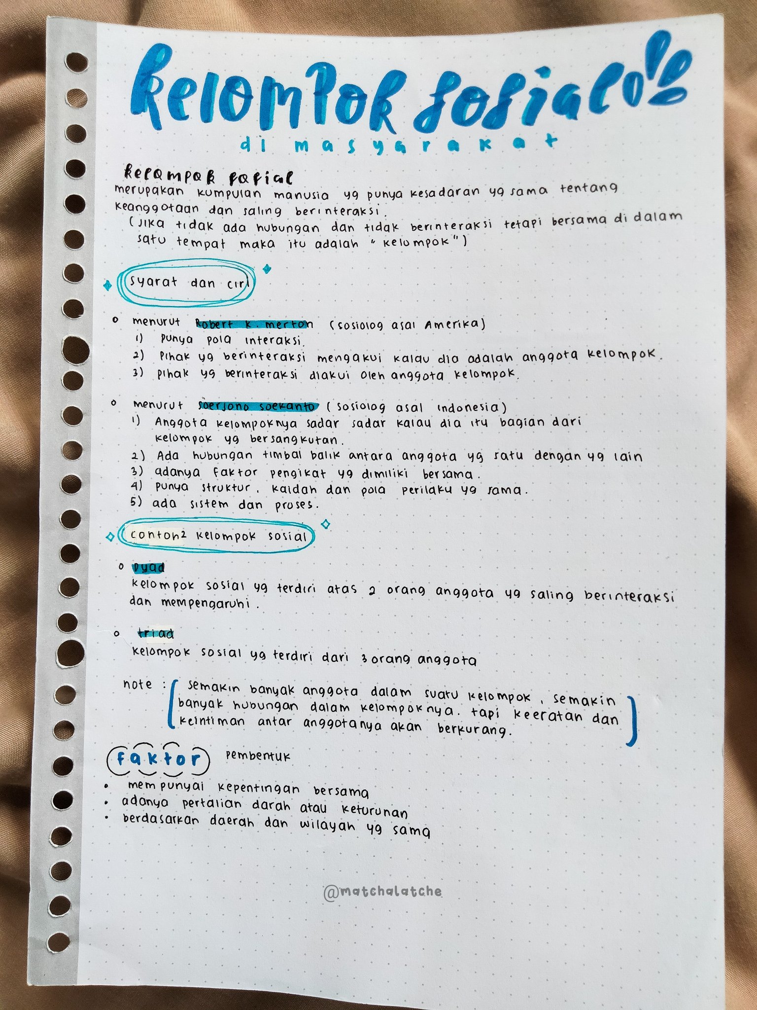 Kelompok Sosial – Sosiologi Kelas 11
