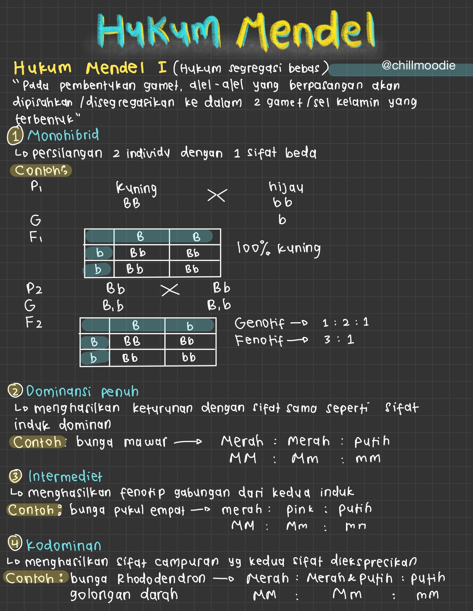 Hukum Mendel – Biologi Kelas 12