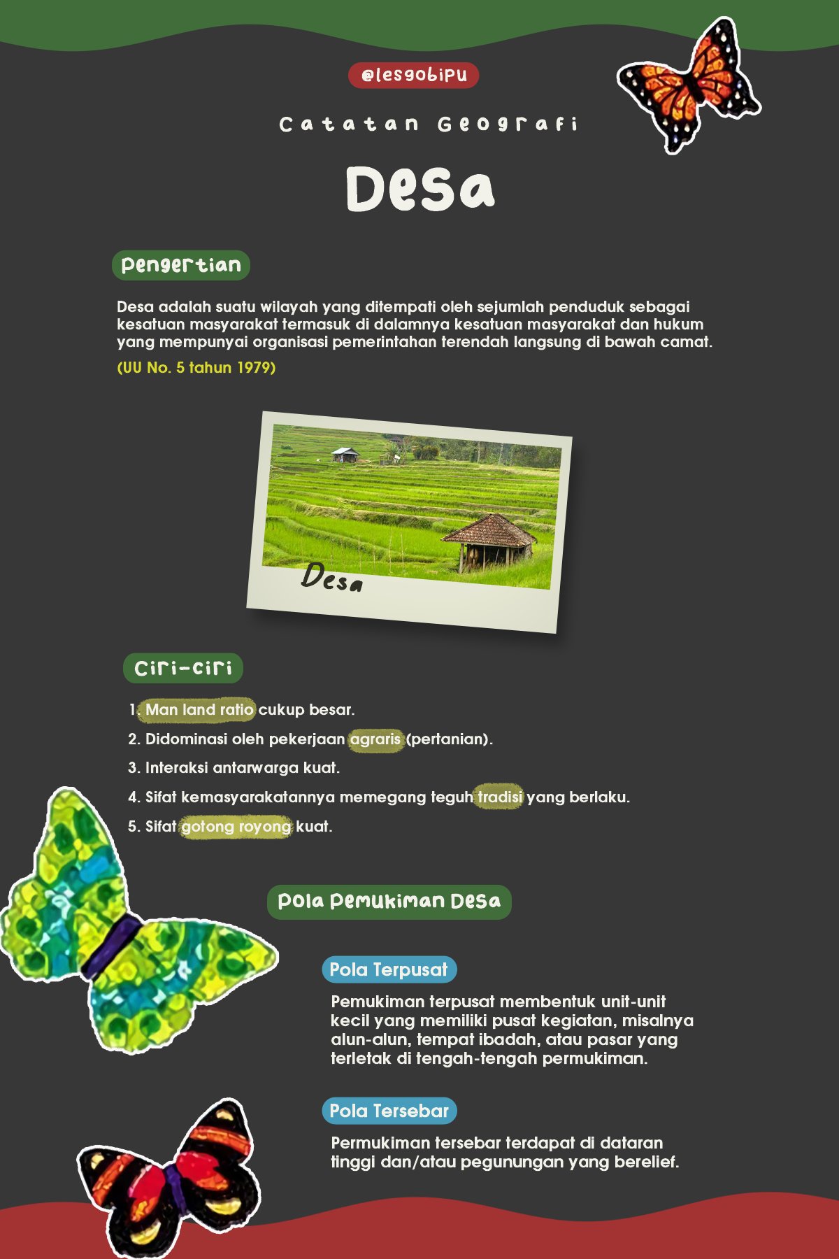 Desa – Geografi Kelas 12