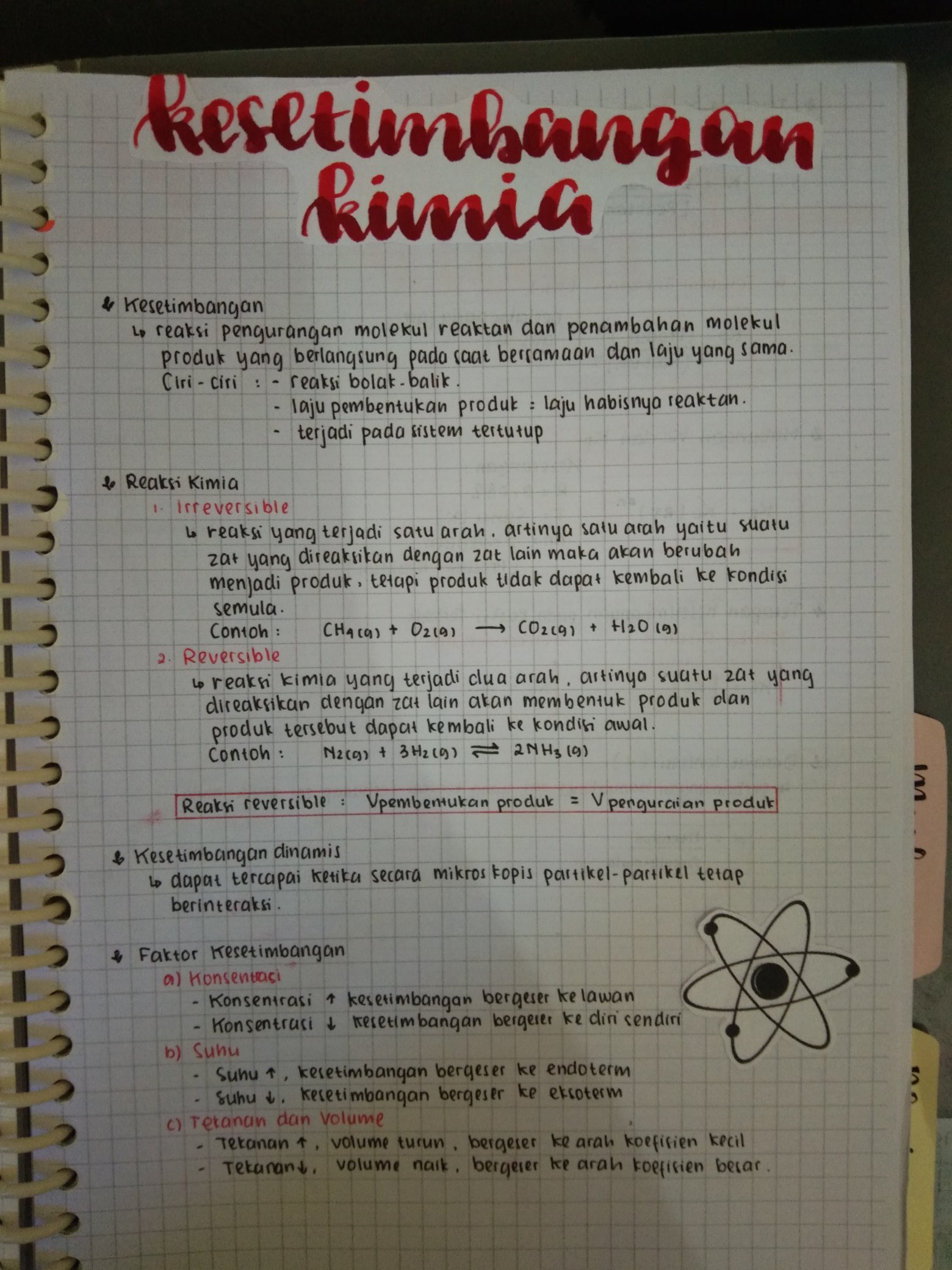 Kesetimbangan Kimia – Kimia Kelas 11