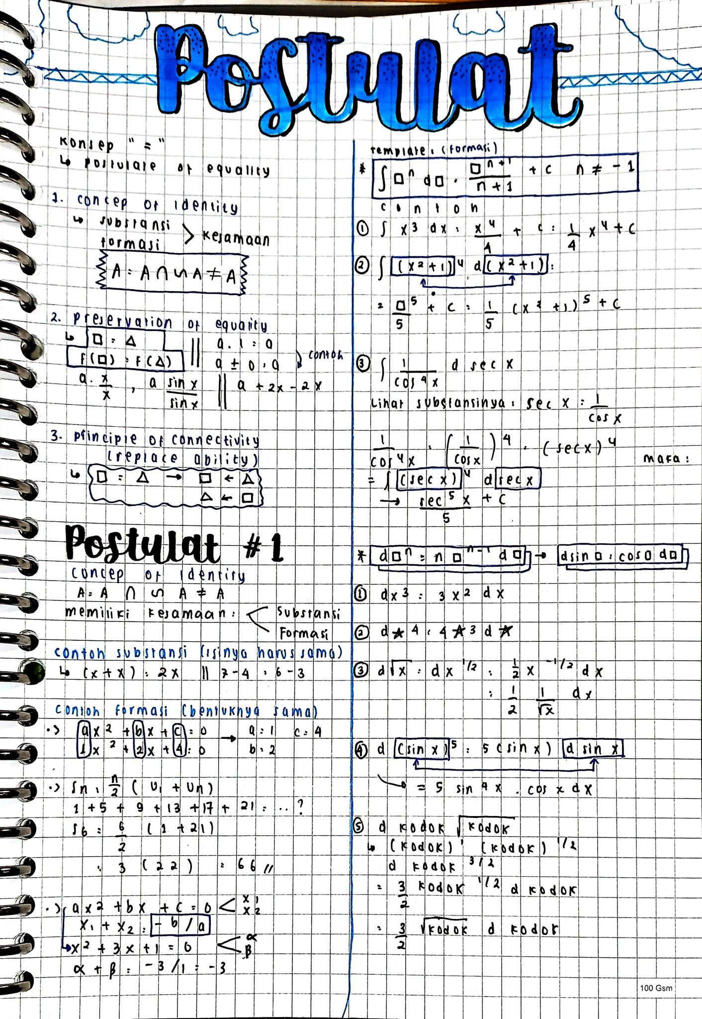 Postulat Kimia Kelas 12
