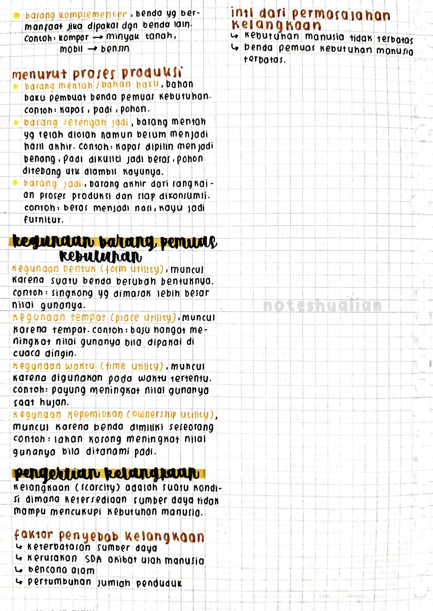Kebutuhan dan Kelangkaan Kelas 10 - halaman 2