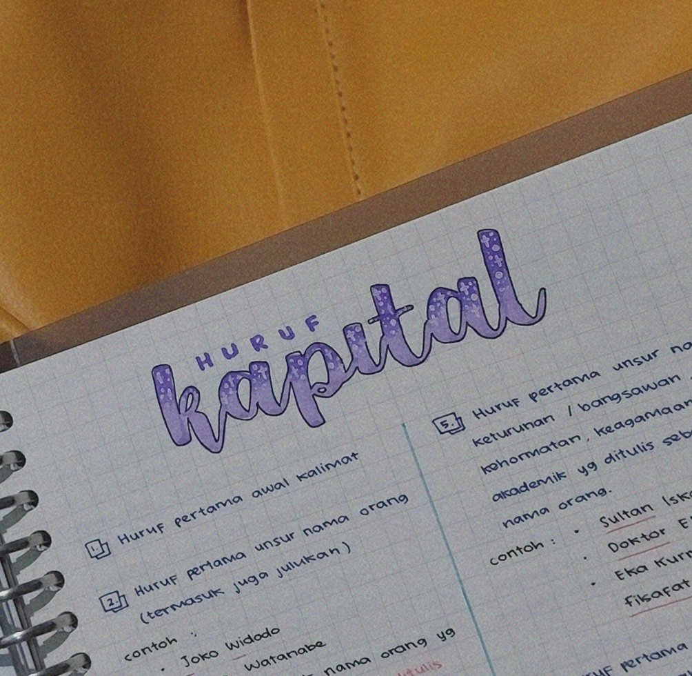 Catatan PUEBI – Huruf Kapital