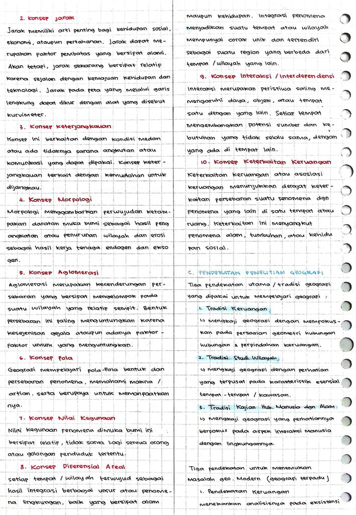 Materi Geografi Kelas 10: Ilmu Geografi - halaman 2