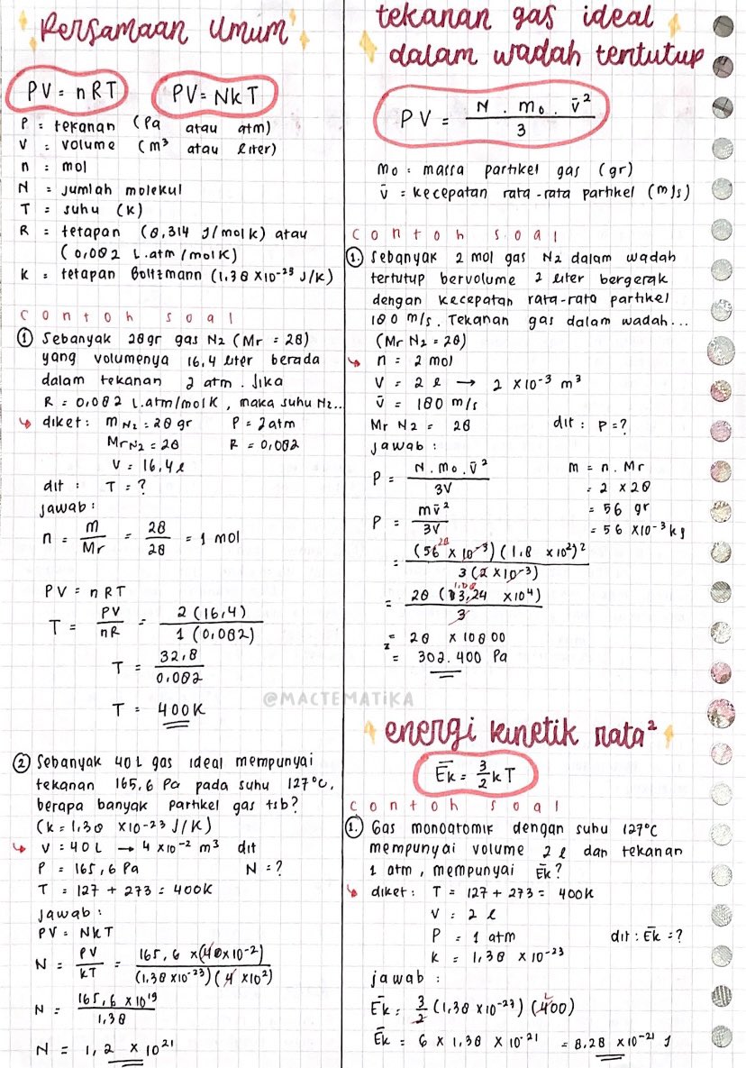 Teori Kinetik Gas – Fisika kelas 11 - halaman 2