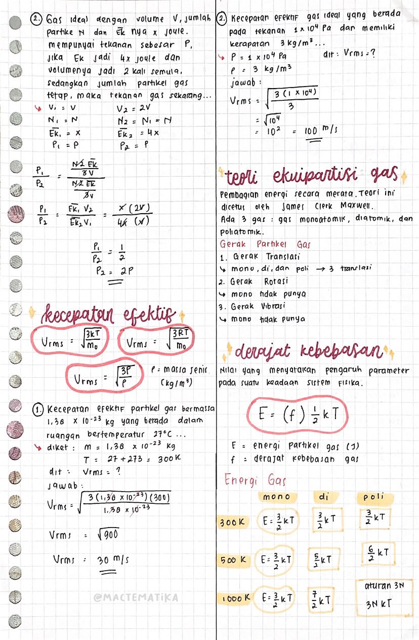 Teori Kinetik Gas – Fisika kelas 11 - halaman 3