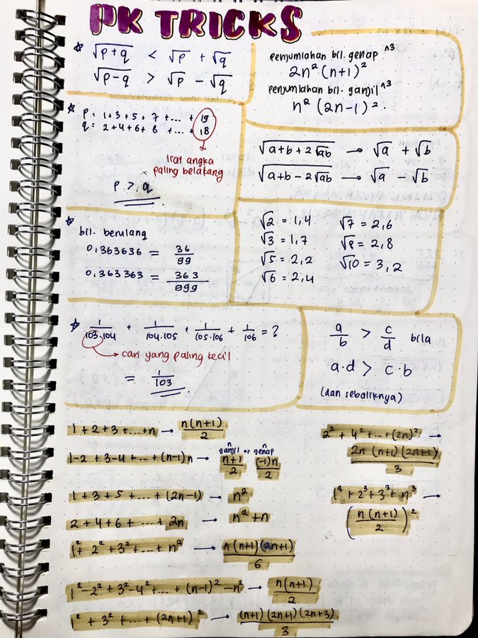 Kumpulan Rumus Matematika - halaman 4