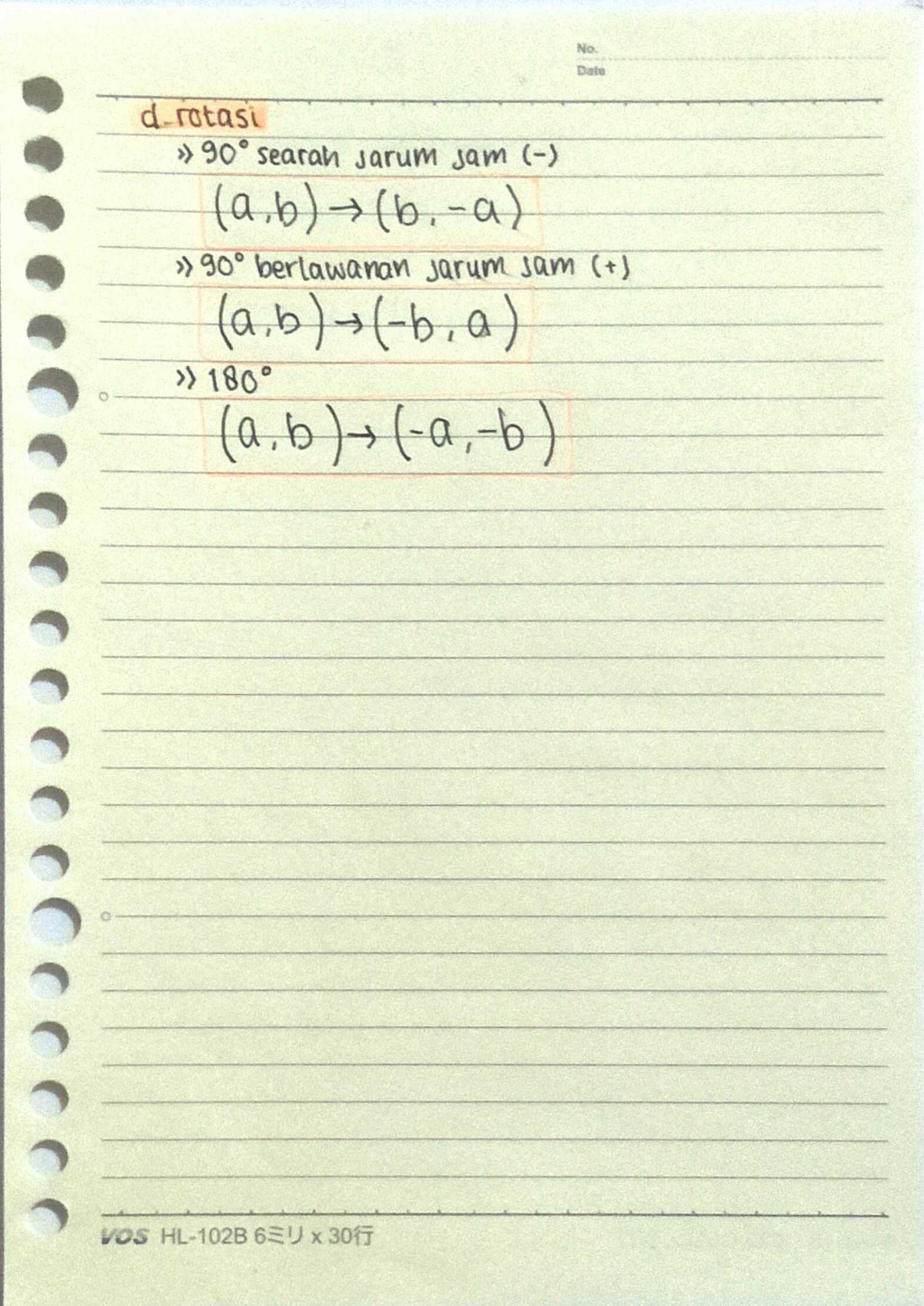 Kelas 9 : Matematika – Transformasi Geometri - halaman 2