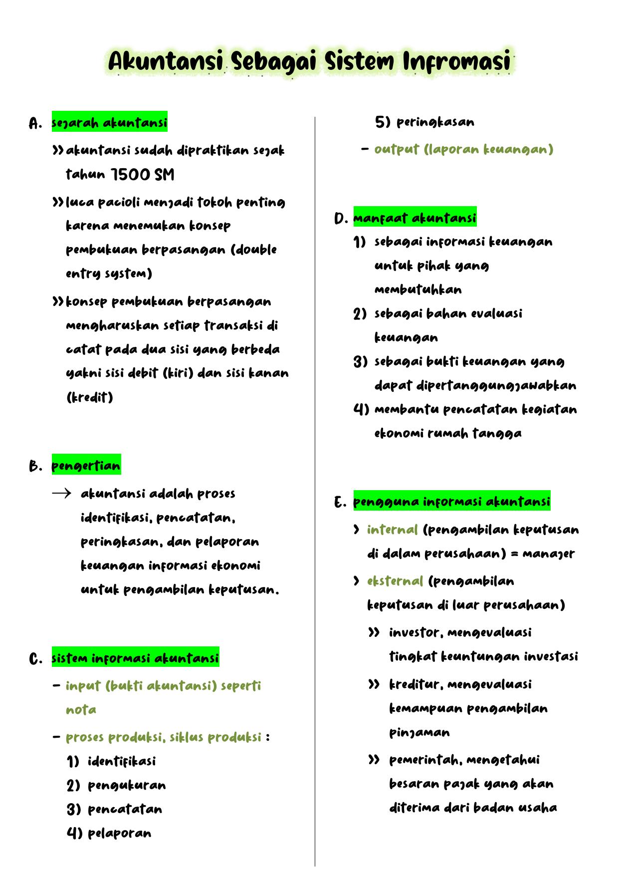 Akuntansi Sebagai Sistem Infromasi (BAB 1) - halaman 1