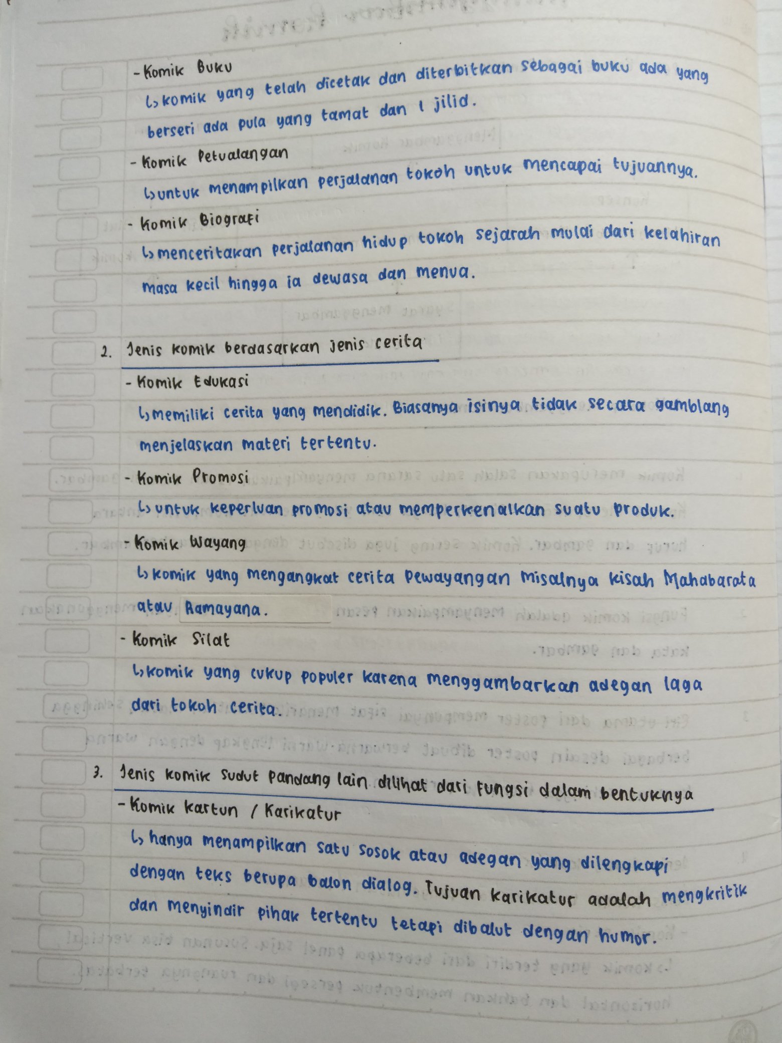Seni Budaya: Menggambar Komik Kelas 8 - halaman 2