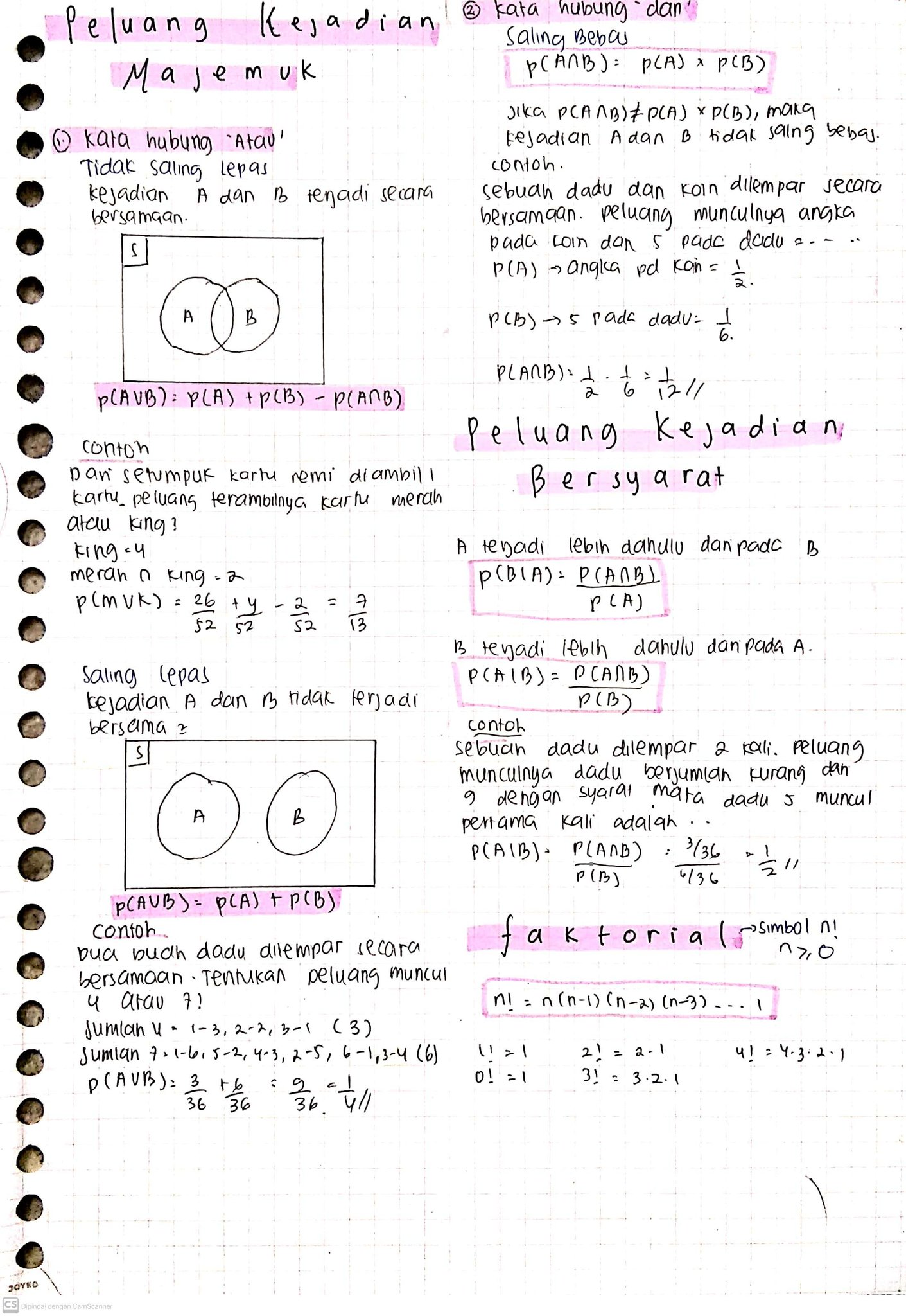 Matematika Kelas 12: Peluang, Permutasi, dan Kombi - halaman 2