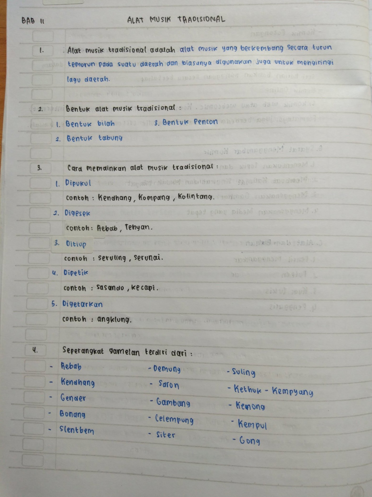 Seni Budaya: Alat Musik Tradisional Kelas 8