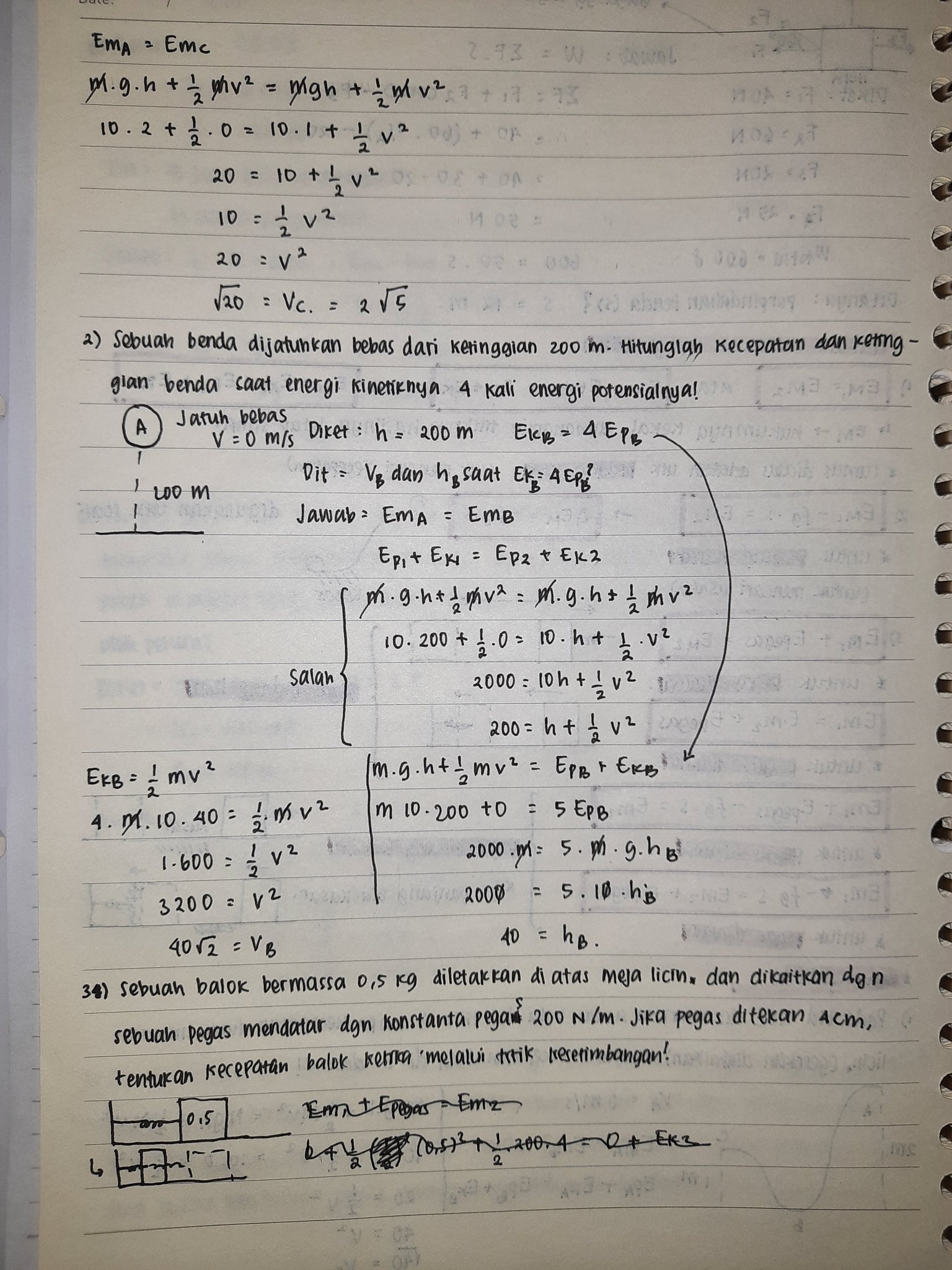 Catatan Fisika tentang Usaha, Energi, dan Daya 