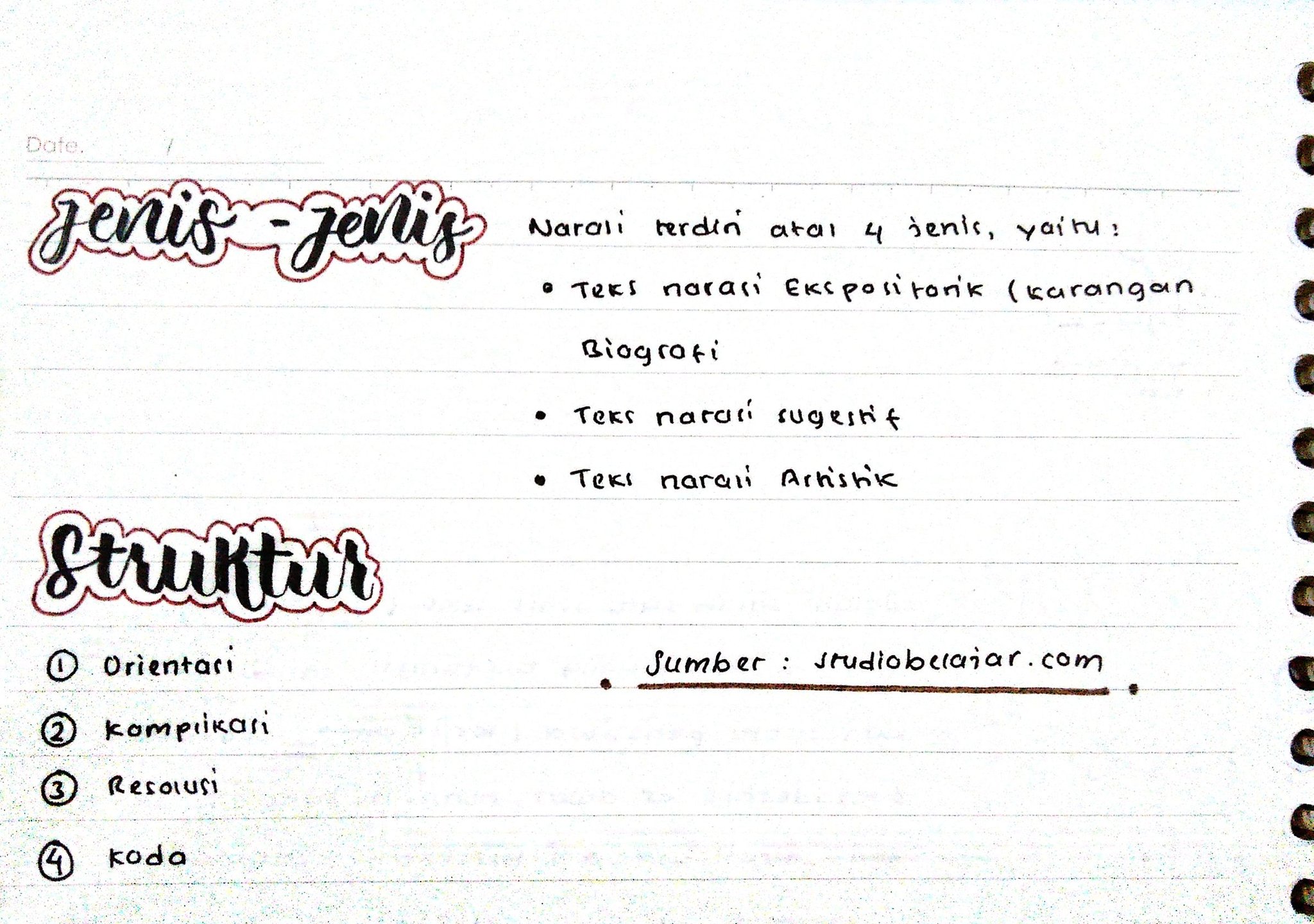 Teks Narasi Kelas 7 - halaman 2
