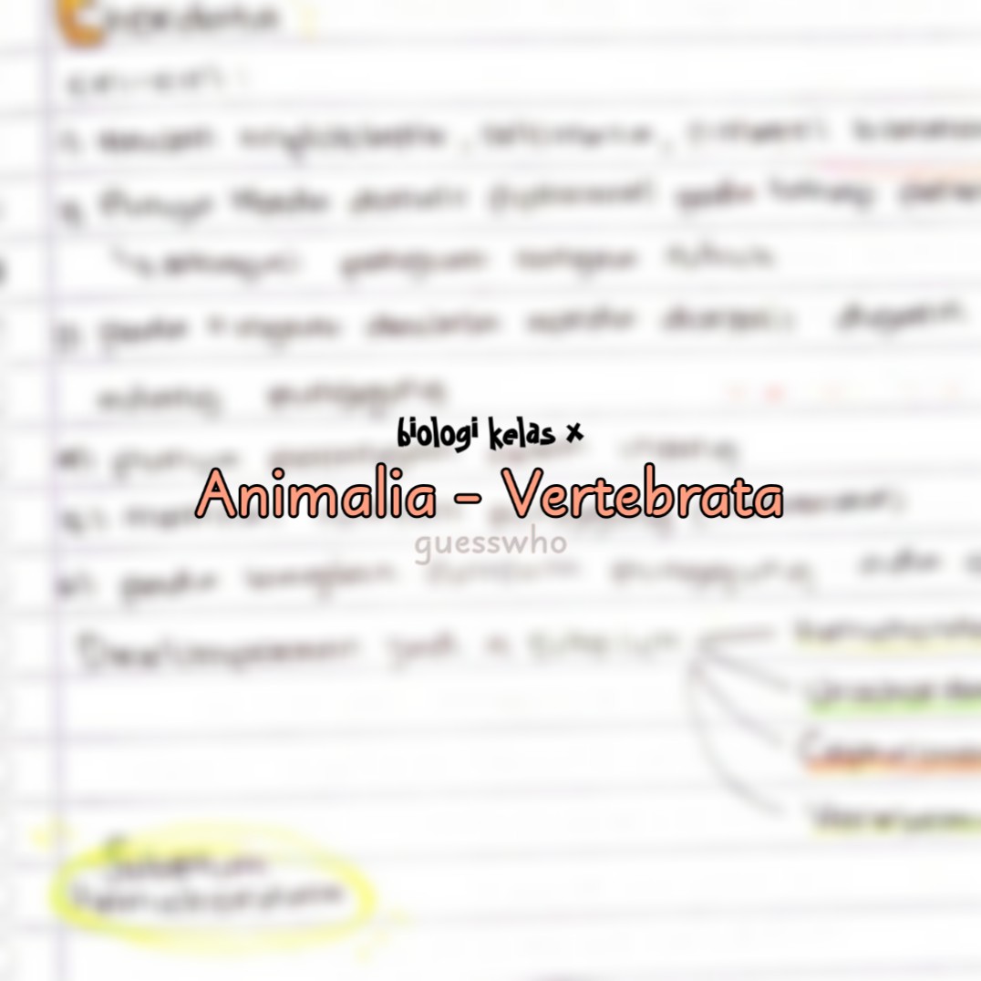 Vertebrata Kelas 10