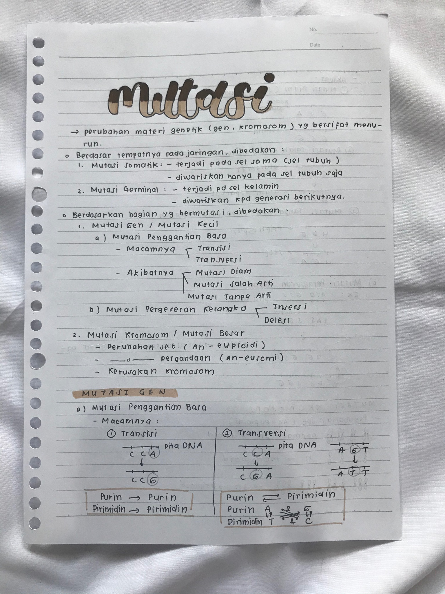 Mutasi Kelas 12