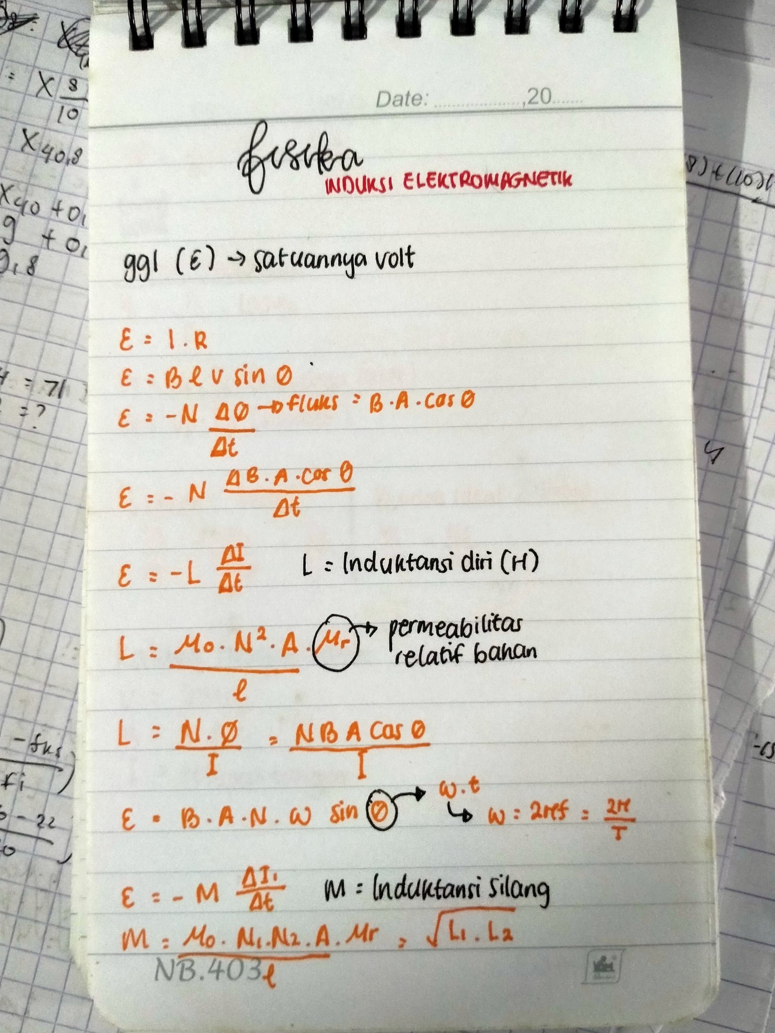 Induksi Elektromagnetik – Kelas 12