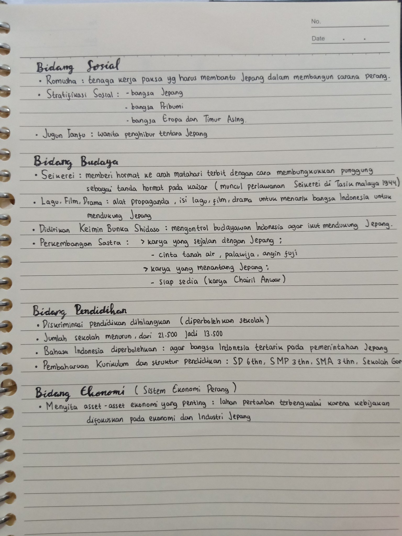 Dampak Pendudukan Jepang – Sejarah Kelas 11 - halaman 2