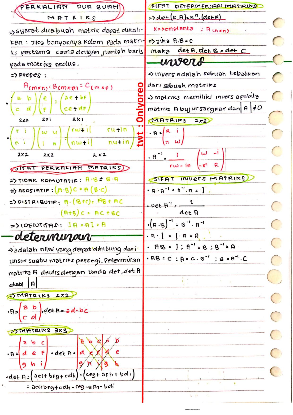 Matriks Kelas 11 - halaman 2